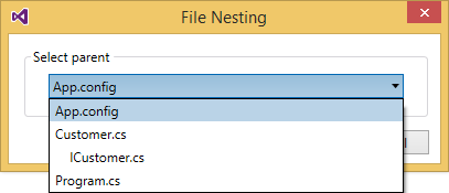 file nesting