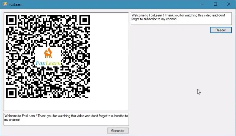generate qr code with logo in c#