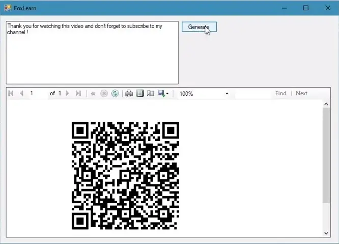 how to create qr code in ssrs report