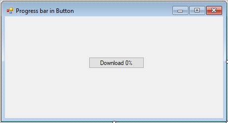 c# progress bar in button