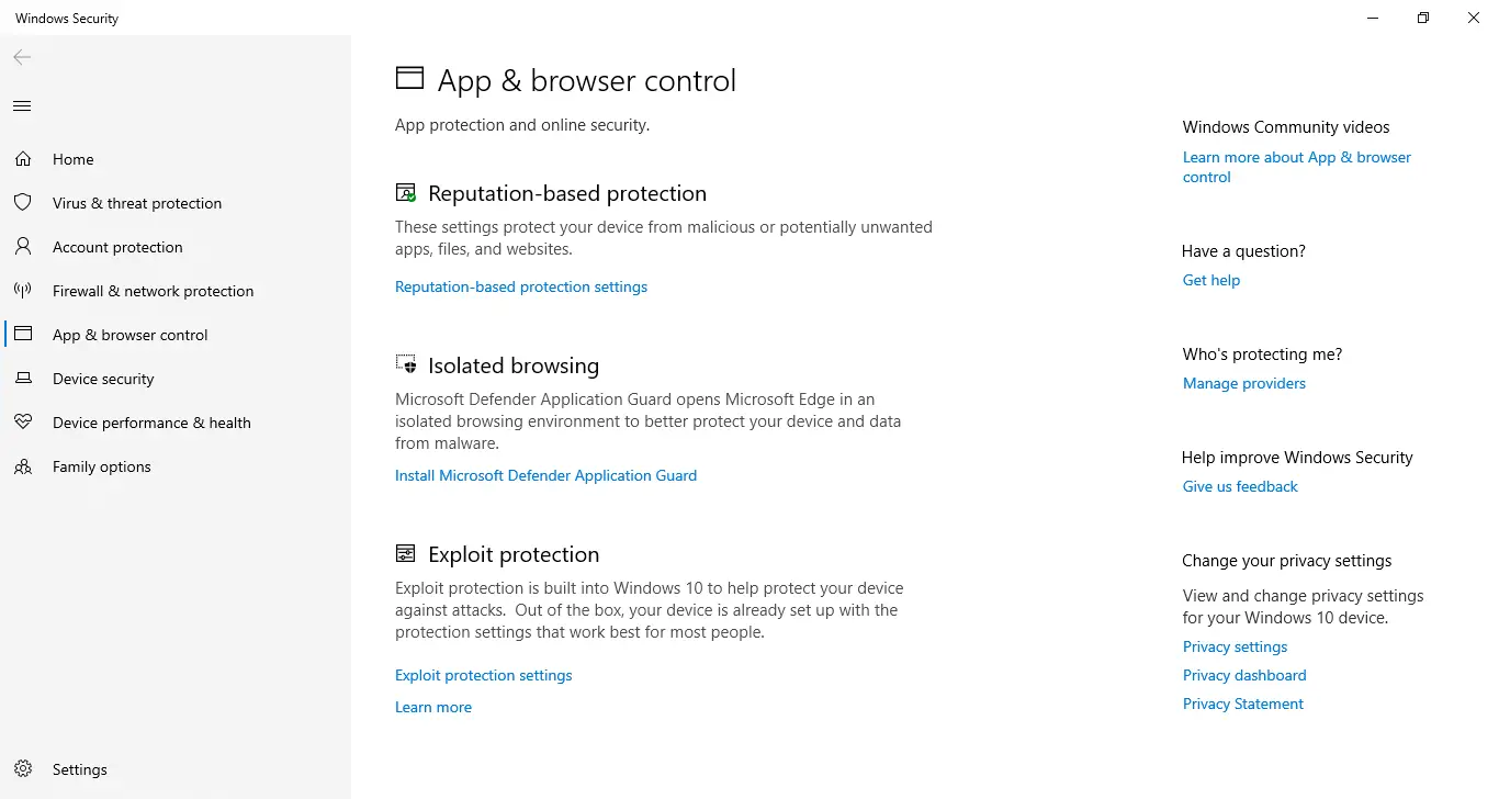 app & browser control