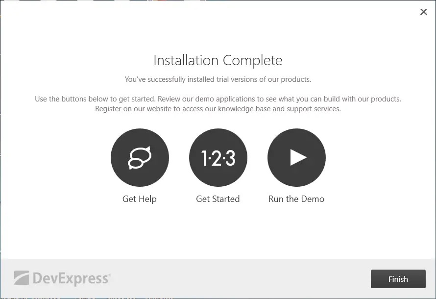 devexpress installer