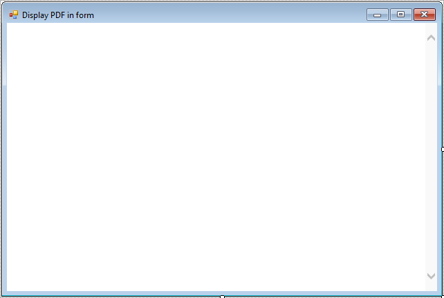 display pdf in form c#