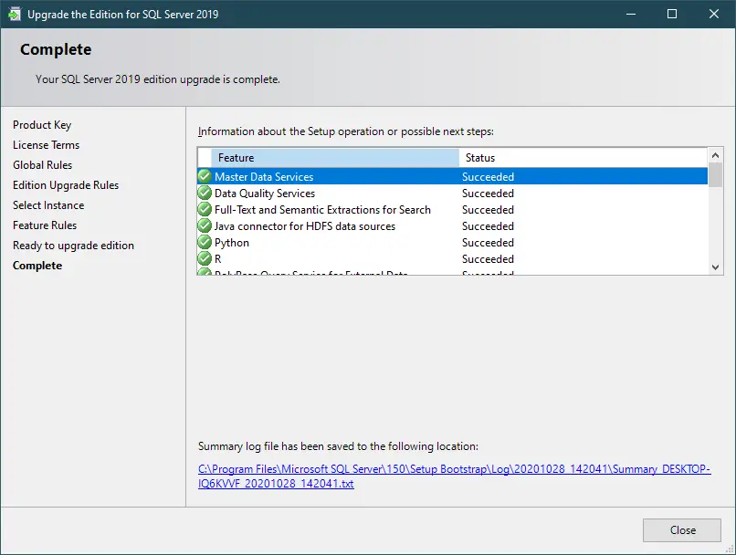 How to Change SQL Server Product Key