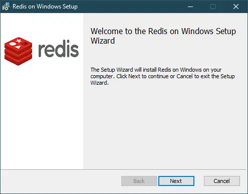 install redis windows