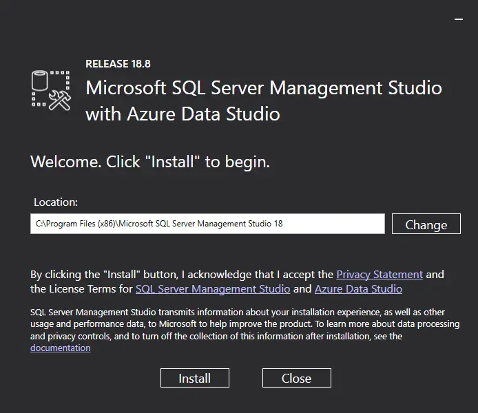  Download SQL Server Management Studio (SSMS)