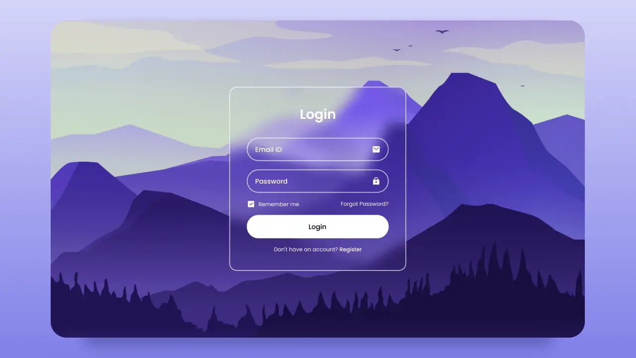 login form