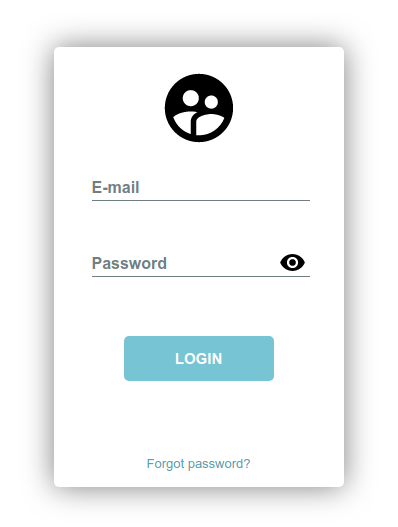 login form