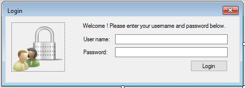 login form in c#