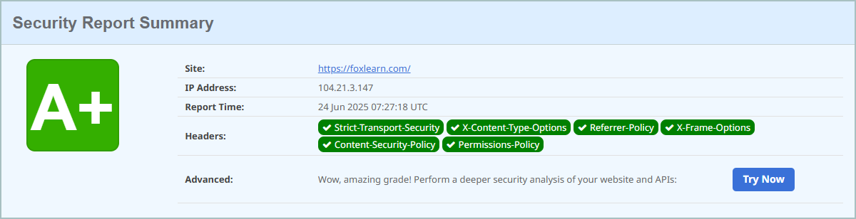 security headers