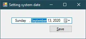 c# change system date time