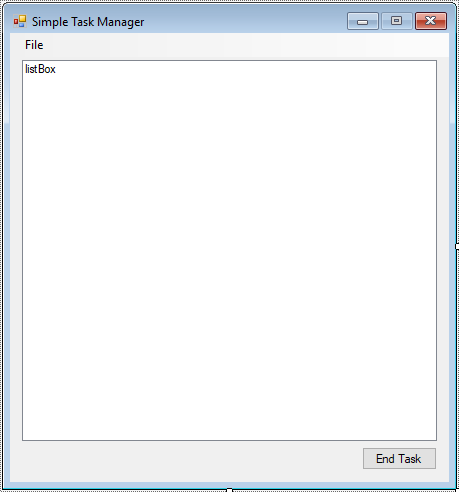 task manager in c#