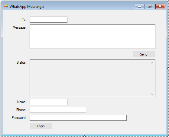 whatsapp vb.net